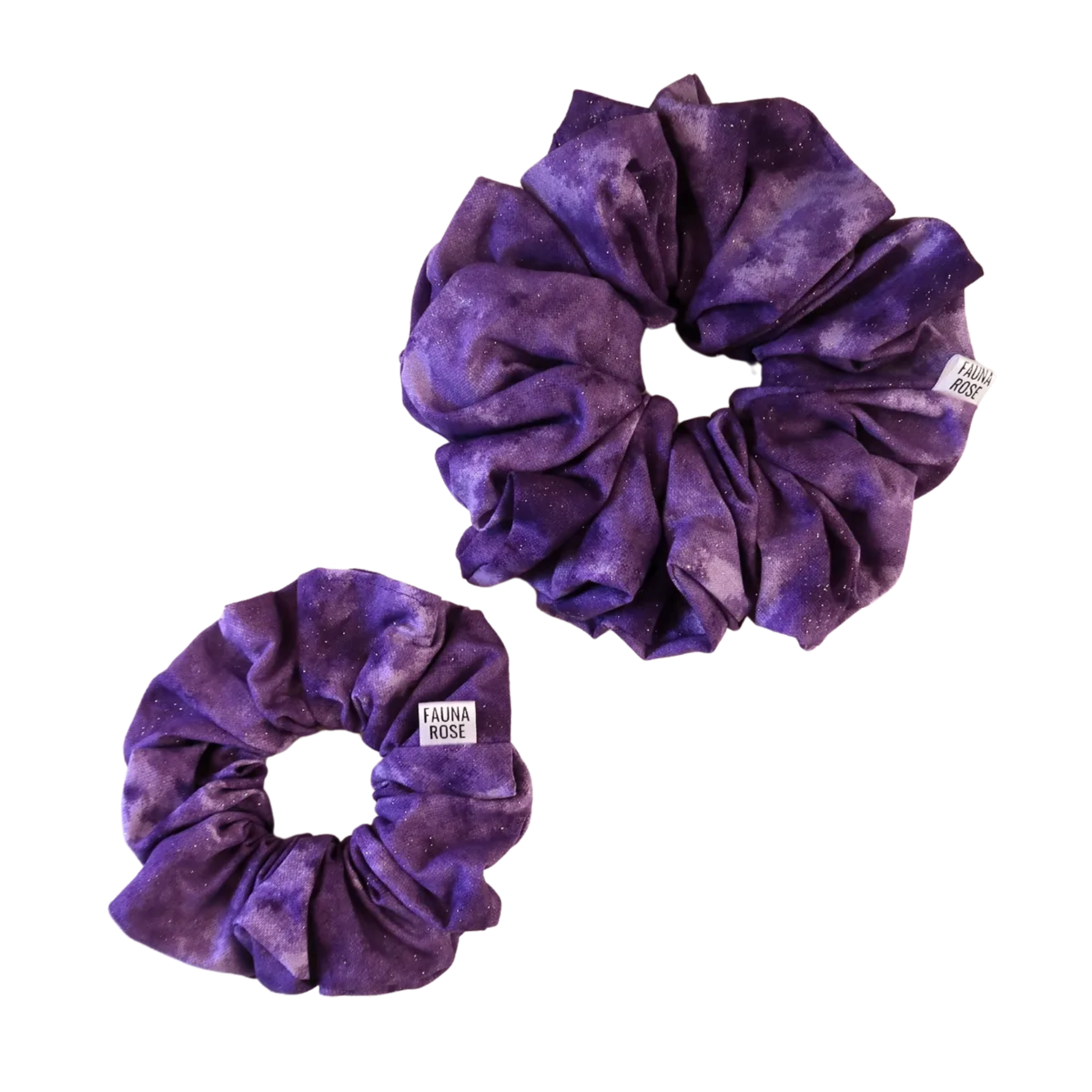 Violet Scrunchie XL + Mini