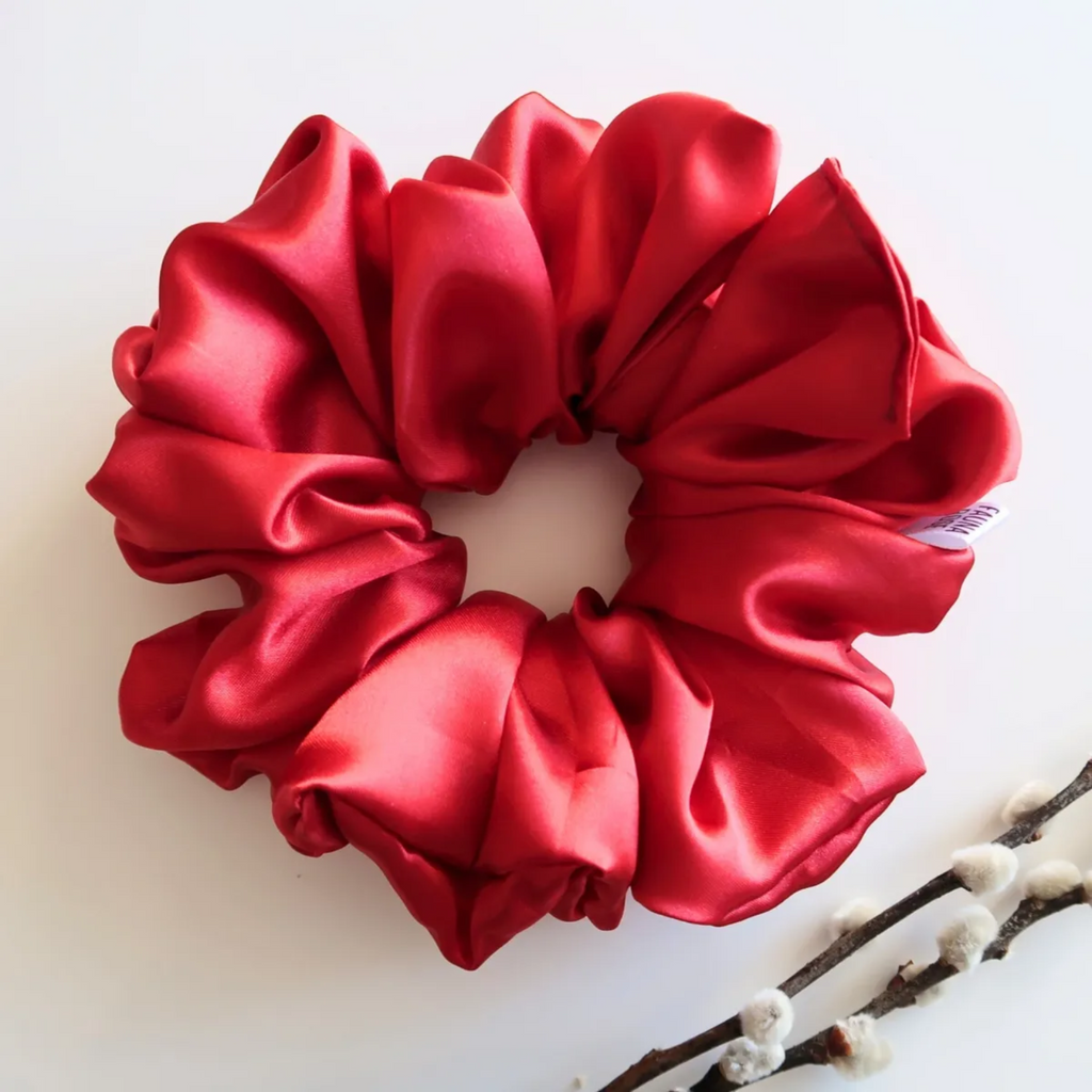 Ruby Scrunchie XL + Mini