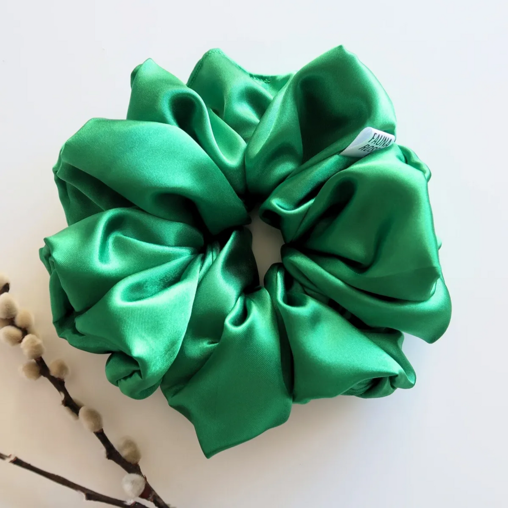 Emerald Scrunchie XL + Mini