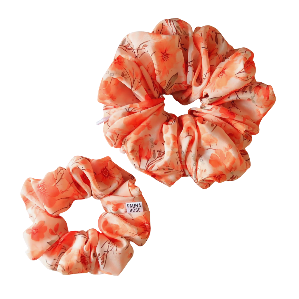 Ginger Scrunchie XL + Mini