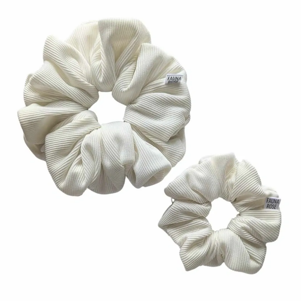 Milk Scrunchie XL + Mini