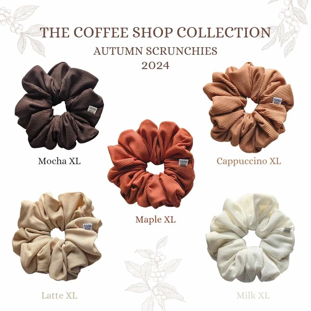 Mocha Scrunchie XL + Mini