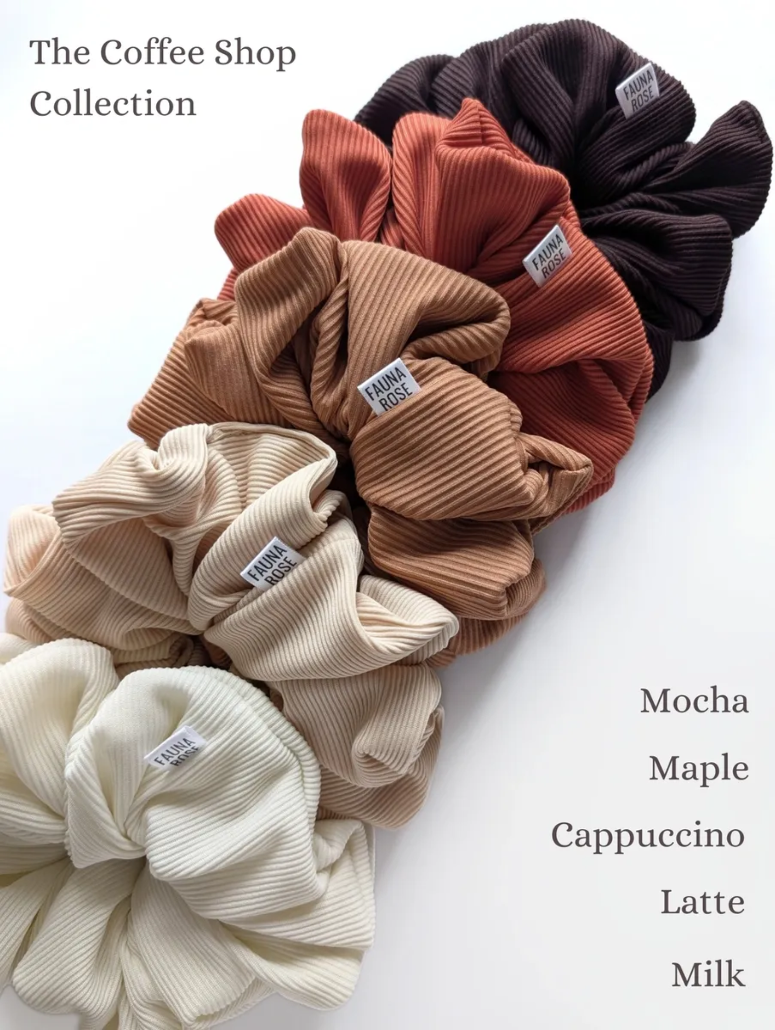 Milk Scrunchie XL + Mini