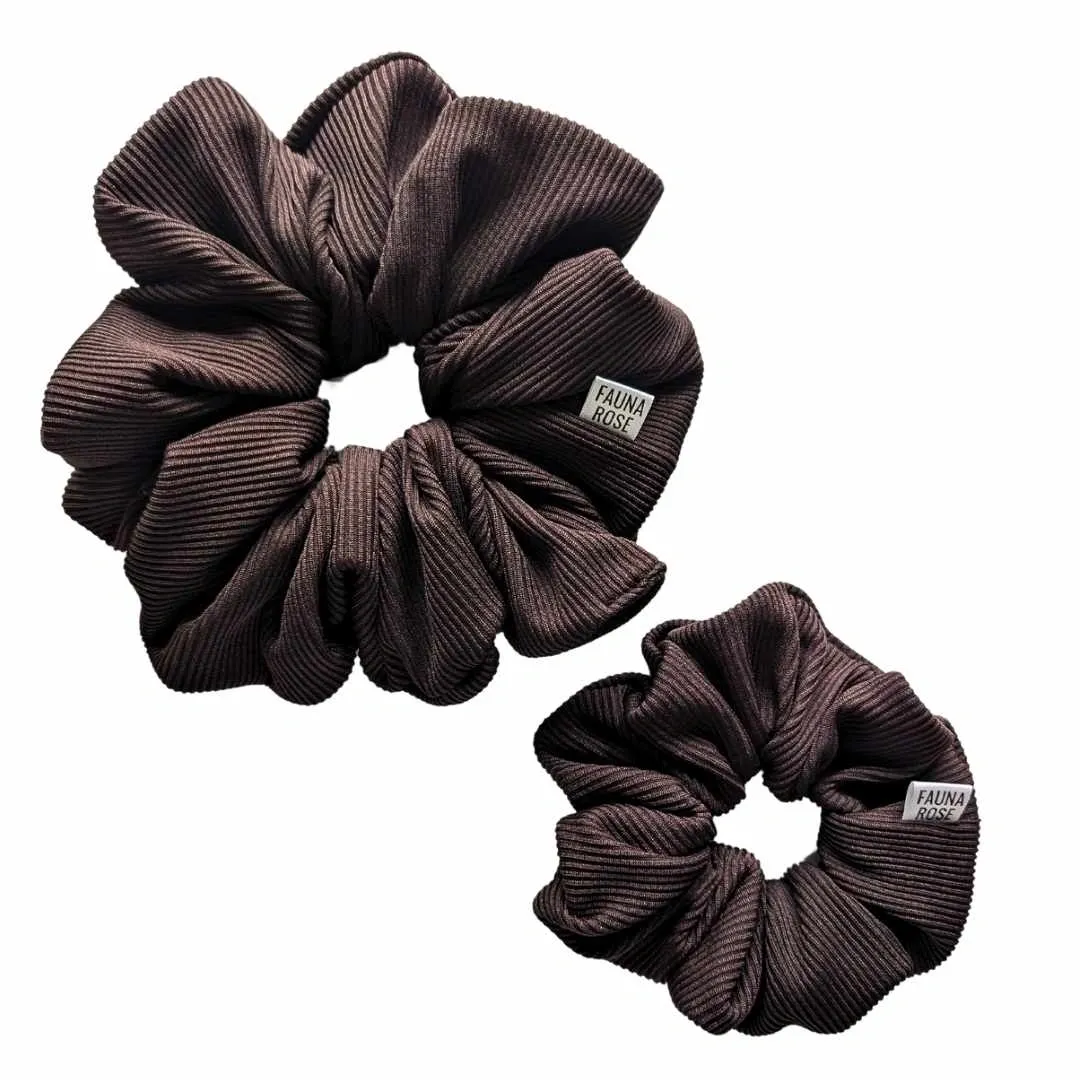 Mocha Scrunchie XL + Mini