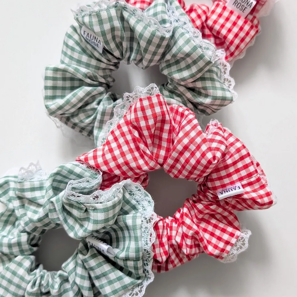 Robyn & Ruth Lace Detail Scrunchie