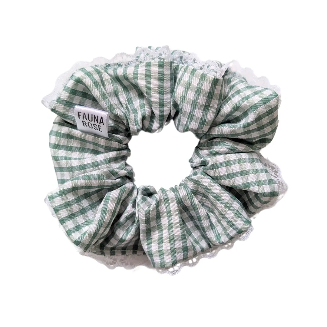 Robyn & Ruth Lace Detail Scrunchie