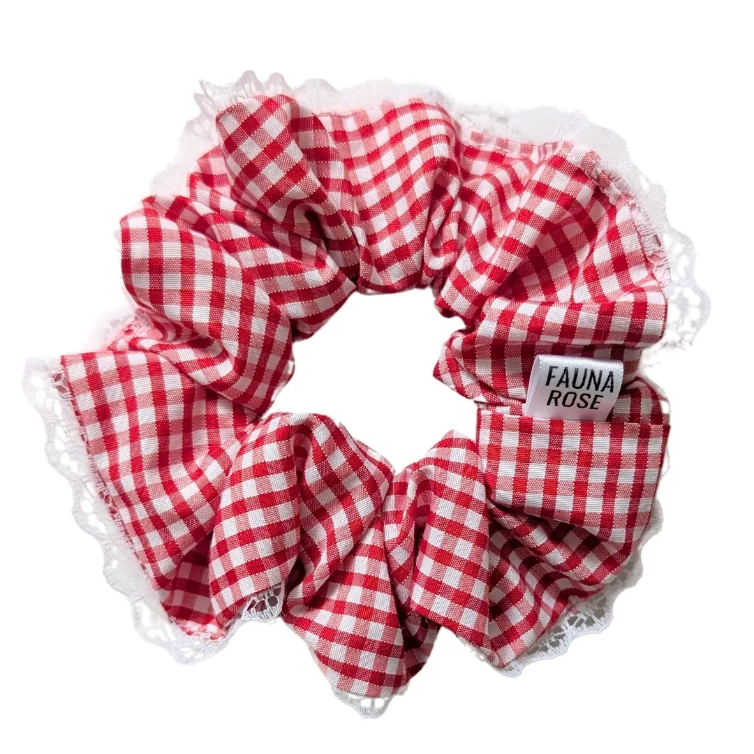 Robyn & Ruth Lace Detail Scrunchie