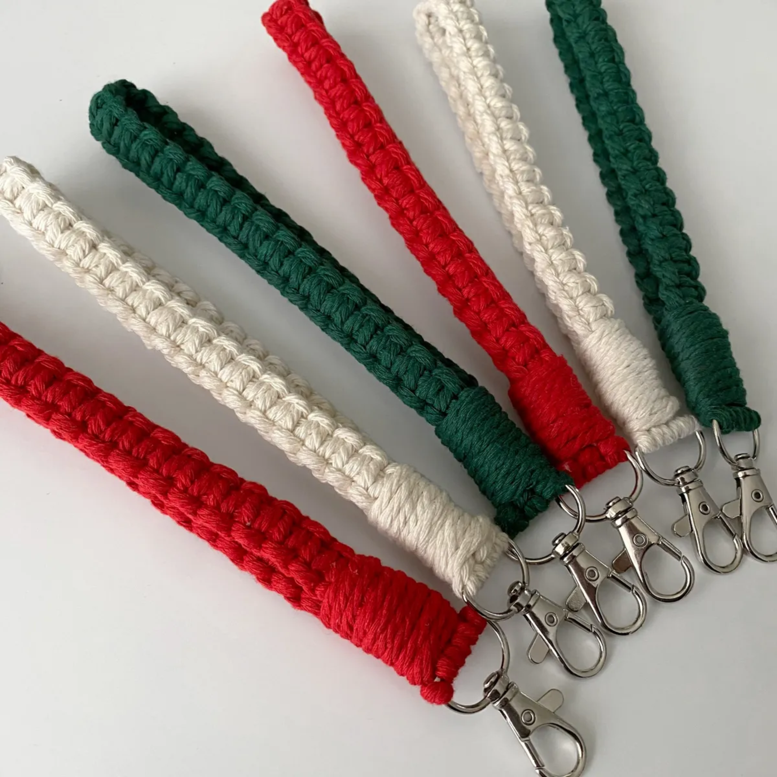 Juniper Macrame Wristlet