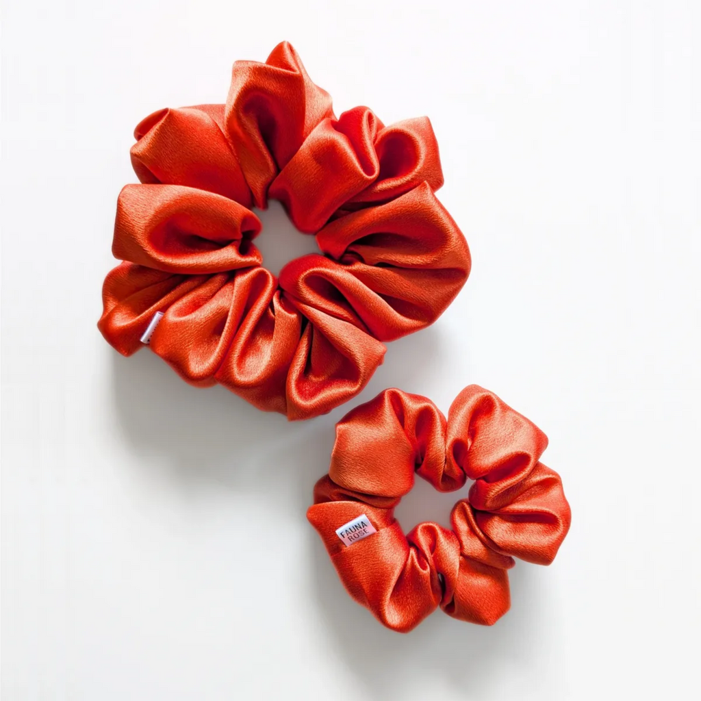 Saffron Scrunchie XL + Mini