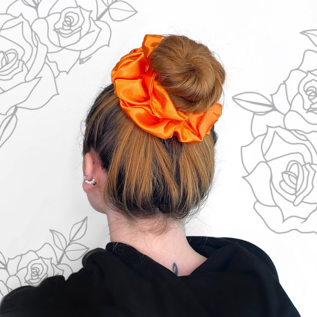 Pumpkin Scrunchie XL + Mini